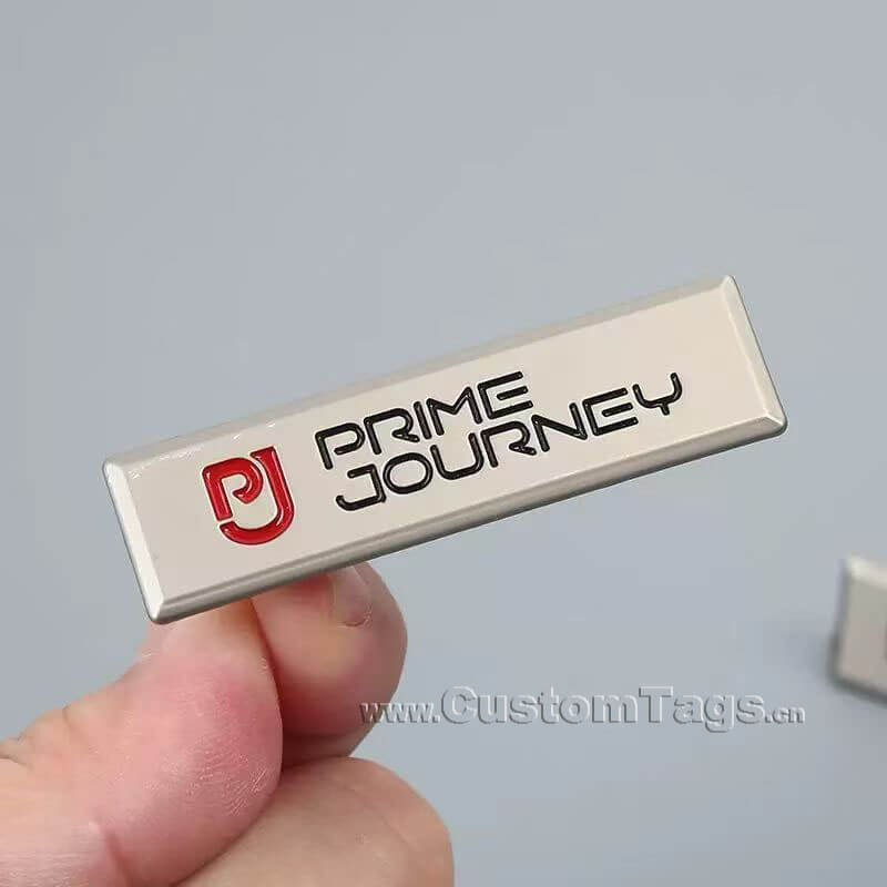 custom stainless steel lables & tags with engraved name