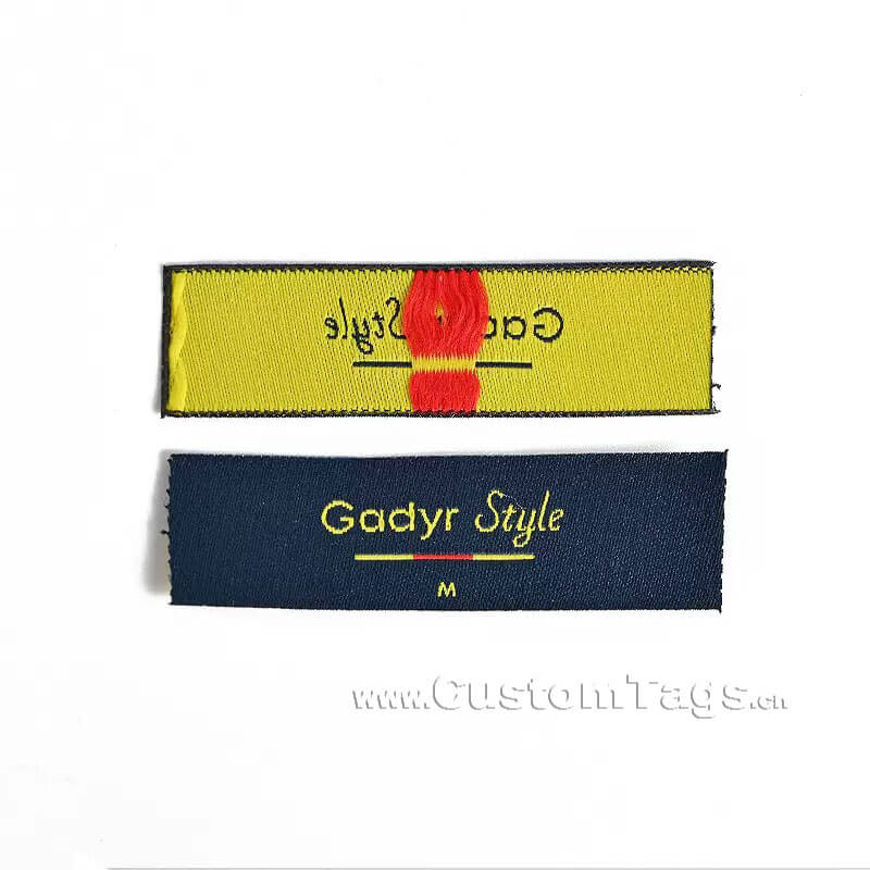 woven neck labels