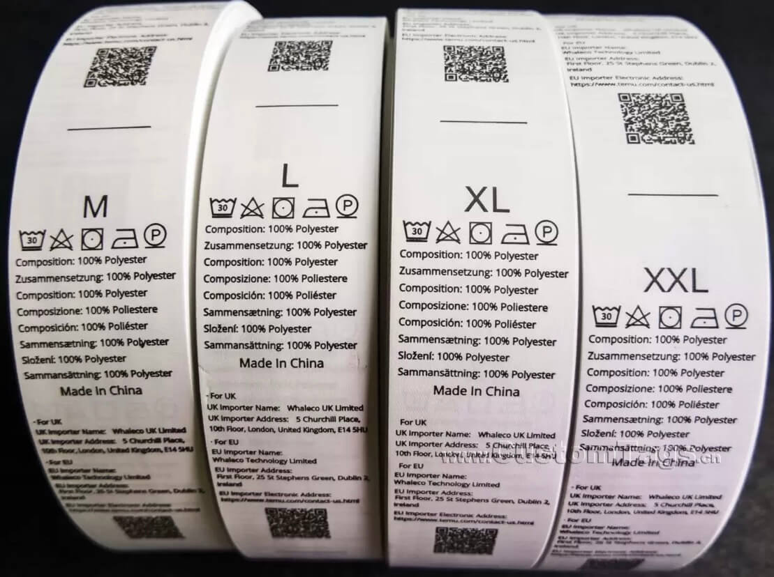 care labels