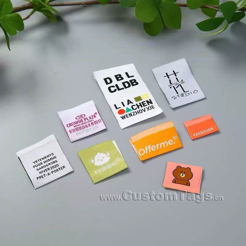 wholesale custom hem tags for clothing