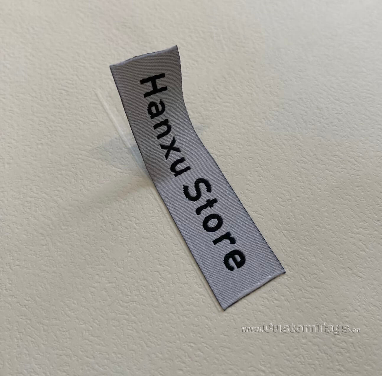 custom iron on woven labels for clothing with name