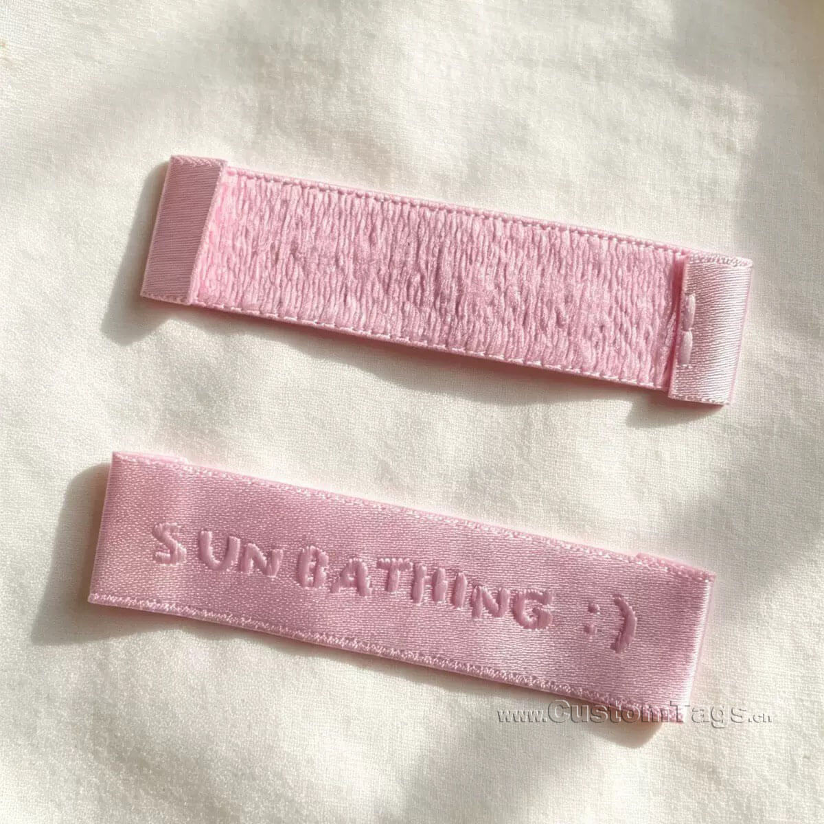 satin woven labels