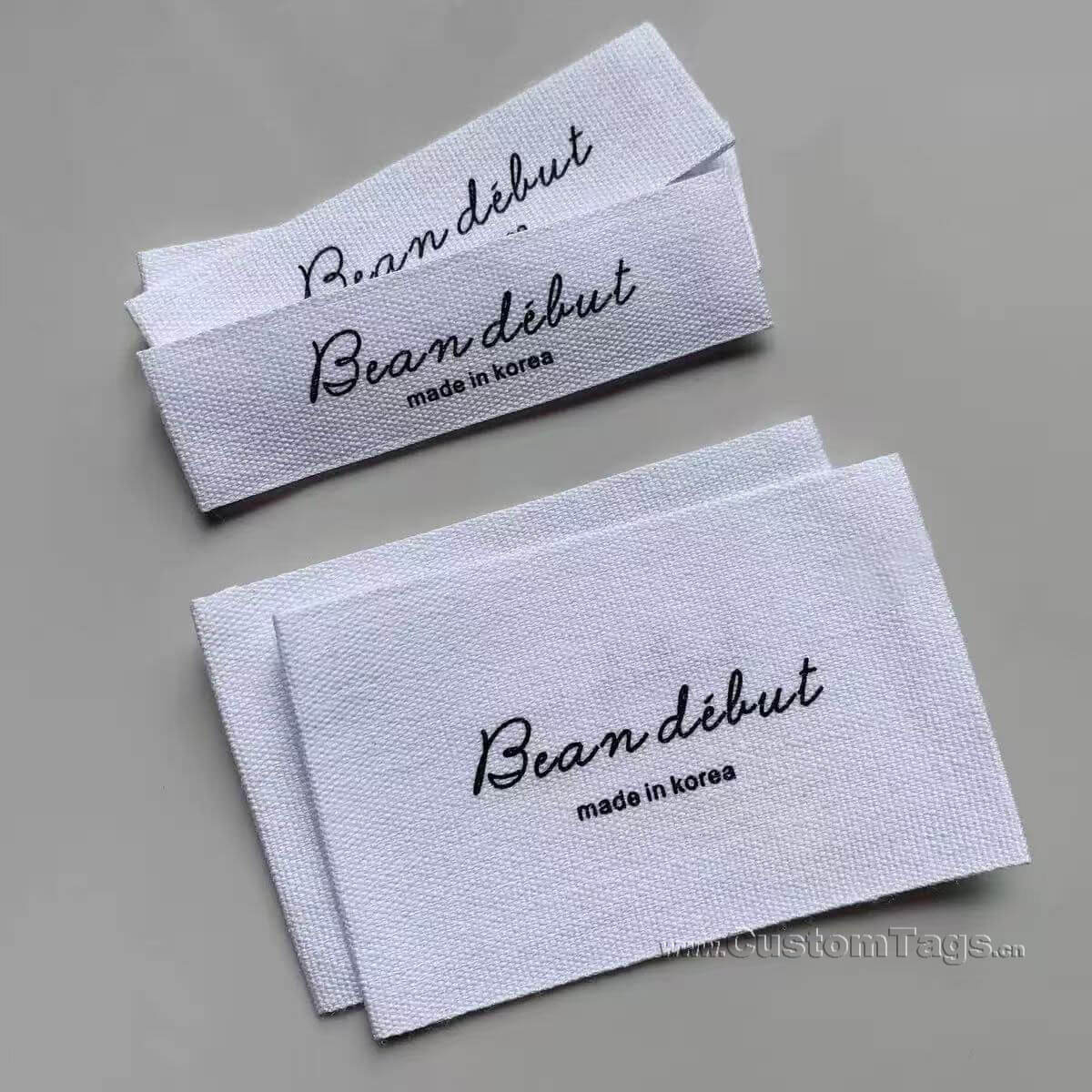taffeta woven labels