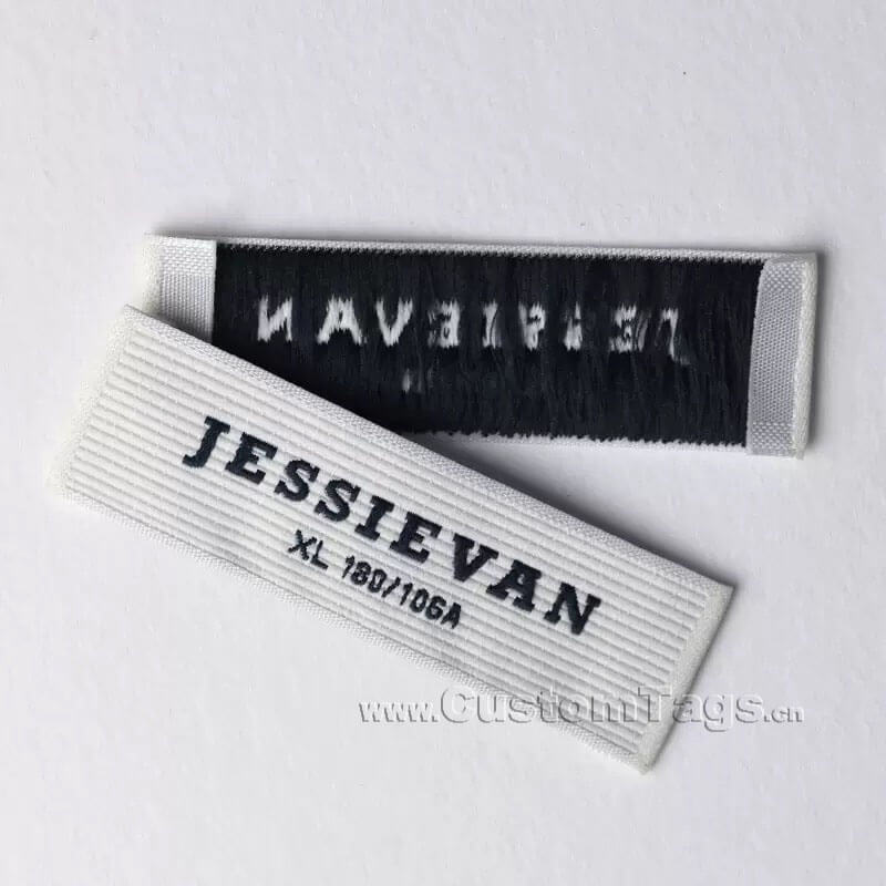 taffeta woven labels