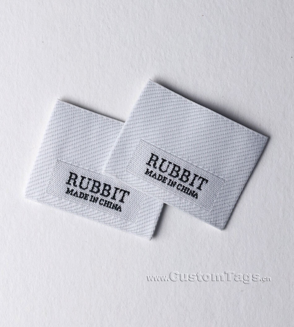 taffeta woven labels