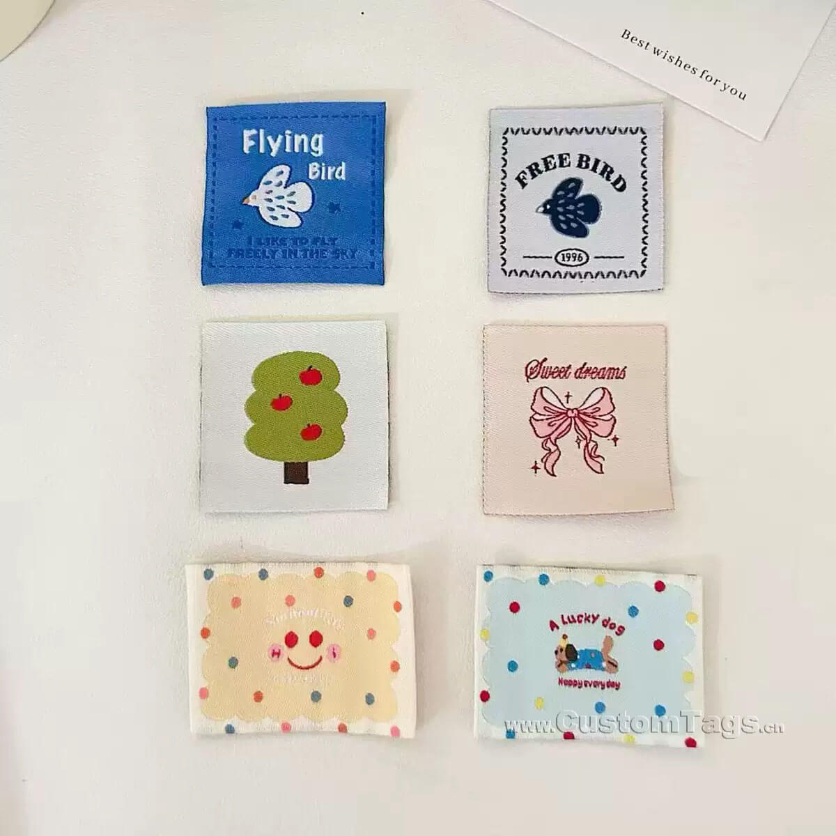 custom woven clothing labels with personalized names