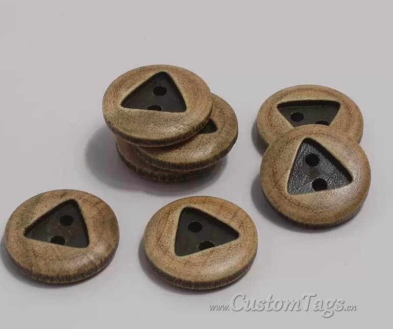 wholesale custom clothing buttons with logos