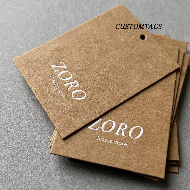 kraft paper hang tags