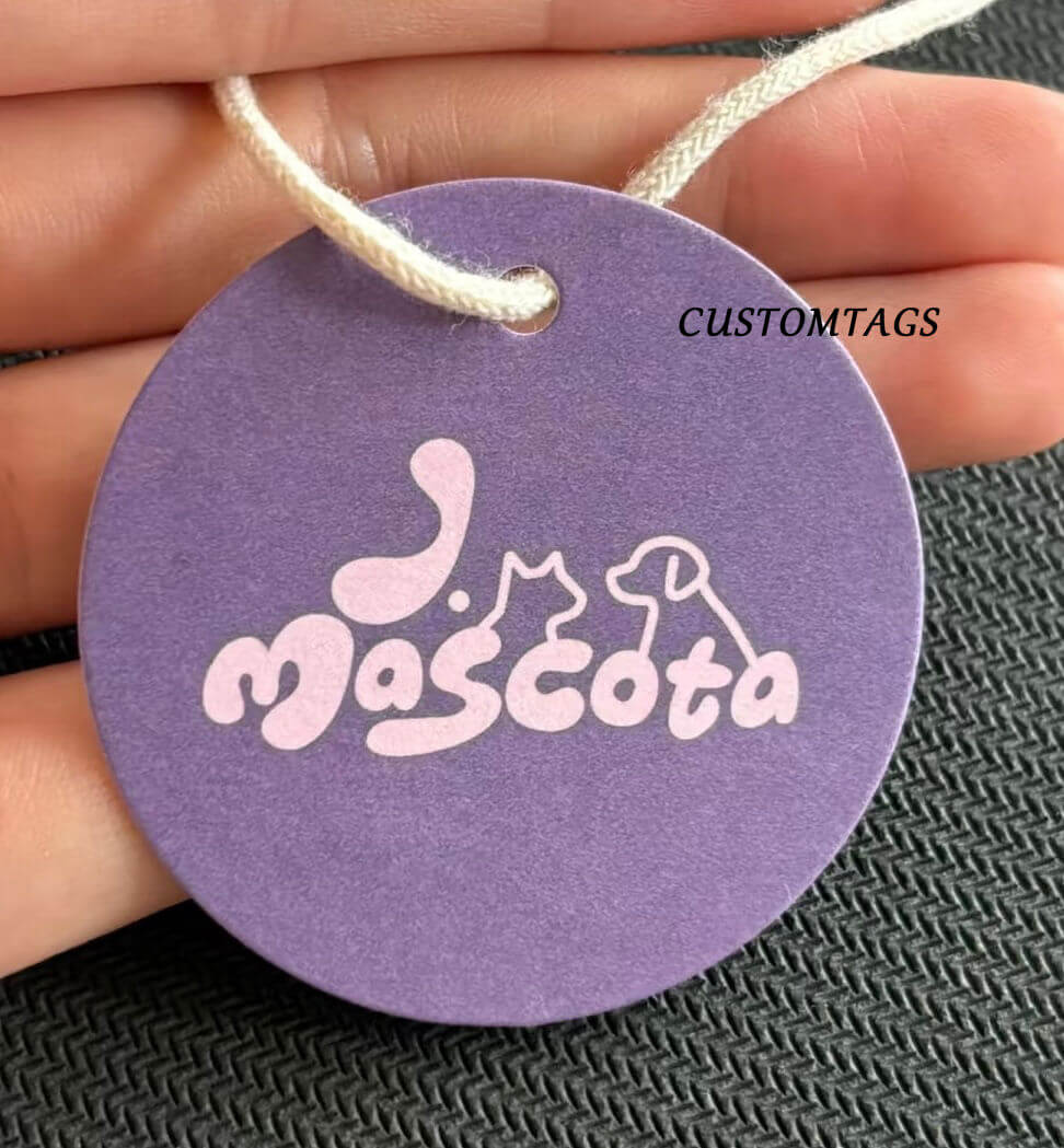 round hang tags