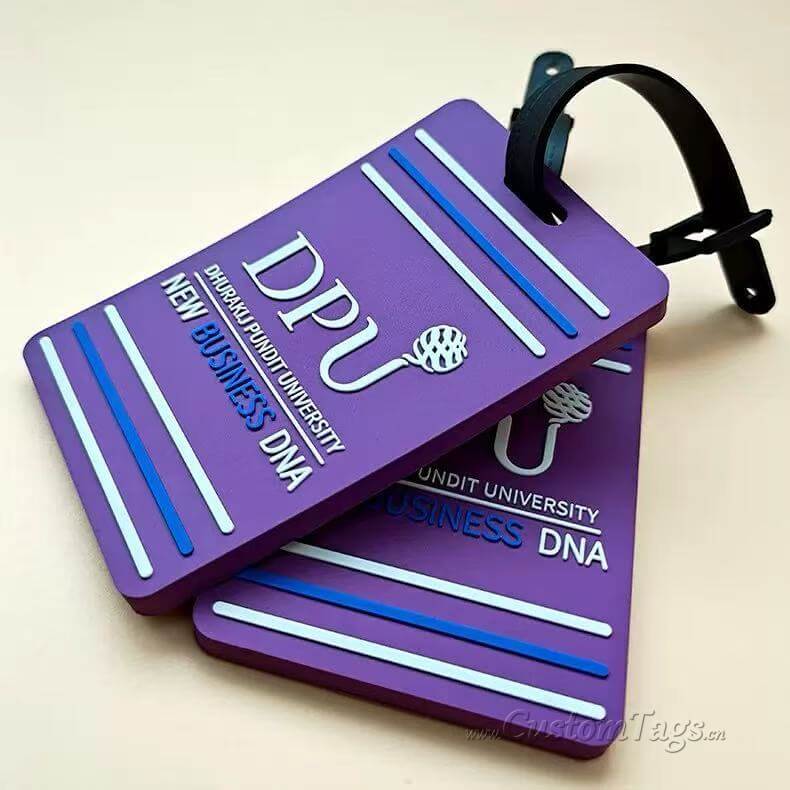 rubber hang tags