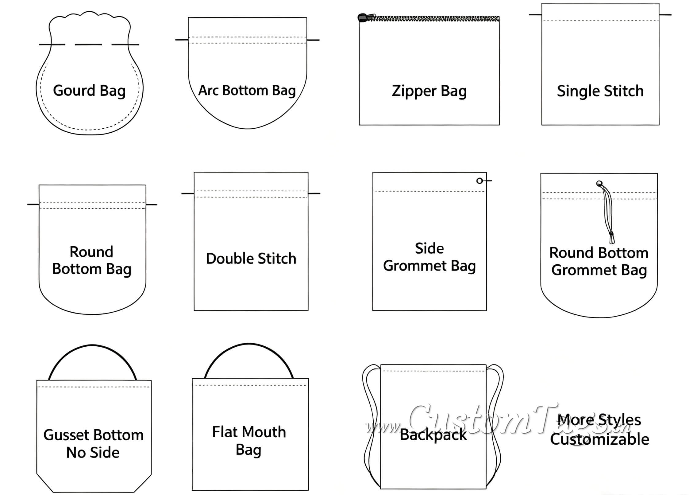 muslin bags